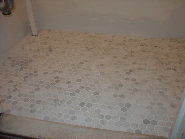 tiles installed